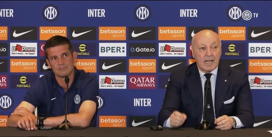 Marotta a dezvăluit cum l-a ales pe Chivu la Inter! “Obiectivul este să obţinem rezultate într-un context dificil”