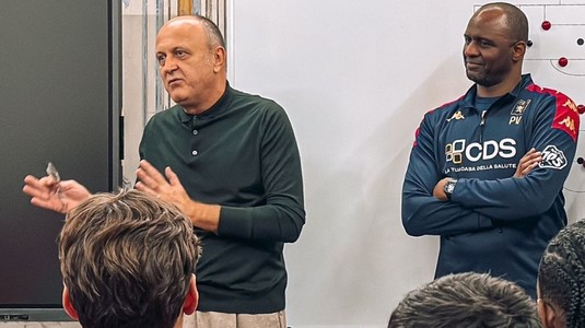 OFICIAL | Nicolae Stanciu a rămas fără antrenor la Genoa: Patrick Vieira, OUT!