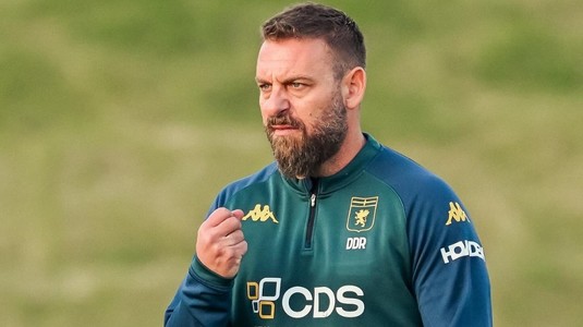 Daniele De Rossi, mesaj pentru Dan Şucu la prima conferinţă de presă ca antrenor al "grifonilor”: "Este o mare onoare să fiu aici”