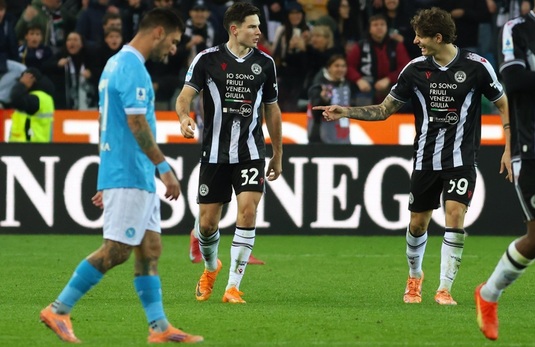 Surprize după surprize în Italia. Napoli, eşec cu echipa lui Răzvan Sava. Chivu, ajutat şi de rezultatele rivalelor la titlu