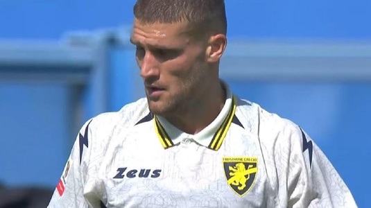 Veste rea pentru Bîrligea! Ce au scris italienii despre român, după primul meci în care a fost titular la Frosinone