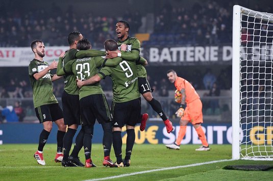 Juventus a trecut fără probleme de Chievo în campionatul Italiei. Chievo a avut doi jucători eliminaţi