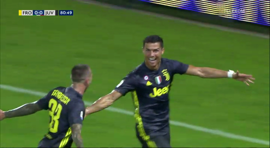 VIDEO | Chinuială timp de 81 de minute! Juventus, salvată din nou de Ronaldo! 