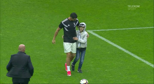 VIDEO | Emoţionant! Cum a fost întâmpinat Ronaldo de un fan la Udine
