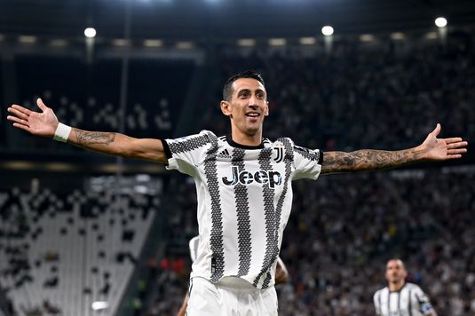 Di Maria a debutat la gol, dar deja s-a accidentat! Cât va lipsi starul argentinian de la Juventus