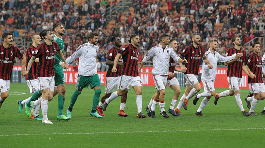 AC Milan, salvată de TAS! Decizia curţii de la Lausanne după ce UEFA îi exclusese pe "diavoli" din cupele europene