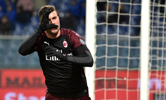 Cutrone a calificat-o pe Milan în sferturile Cupei Italiei! Meciul Sampdoria - Milan a fost decis în timpul suplimentar