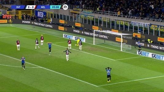 VIDEO | Tătăruşanu, salvator pentru AC Milan! Paradă de mare portar reuşită de român în startul derby-ului cu Inter, în faţa unui campion mondial