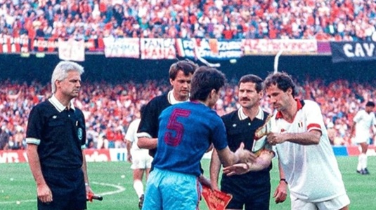 Românii şi Franco Baresi. Cum s-a intersectat destinul legendarului căpitan al lui AC Milan cu fotbalul românesc | SPECIAL