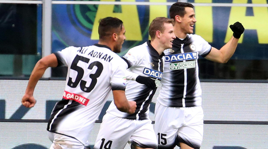 Surpriză imensă în Serie A! Inter a pierdut cu Udinese şi poate ceda primul loc în Serie A