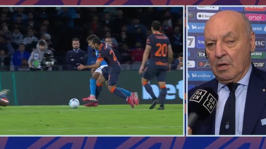 Derby încheiat, războiul continuă! Preşedintele lui Inter a venit la interviu şi a distrus arbitrajul, după ce echipa lui Chivu a fost învinsă pe Stadio Maradona