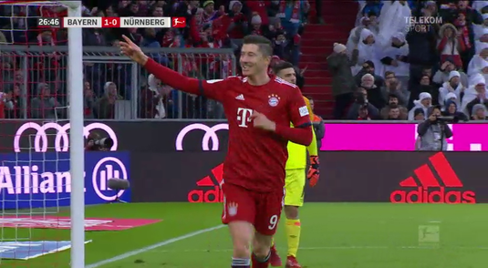 VIDEO | Spectacol bavarez! Bayern - Nurnberg 3-0 şi campioana ajunge pe locul secund 