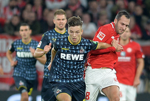  FC Koln - Mainz au făcut spectacol în primul meci al zilei din Bundesliga. S-au marcat patru goluri! VIDEO