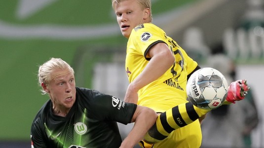 VIDEO GENIAL :) Cum a reuşit VfL Wolfsburg să dribleze decizia de a juca fără spectatori. "Lupii" au fost susţinuţi de galerie contra lui Dortmund