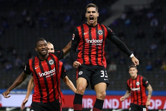 VIDEO Hertha şi Eintracht au făcut spectacol în primul meci al etapei din Bundesliga. Toate cele patru goluri se văd aici