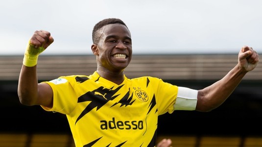 VIDEO | Moment istoric în Bundesliga! Moukoko a devenit cel mai tânăr marcator din prima ligă germană. Noul fenomen de la Dortmund impresionează deja