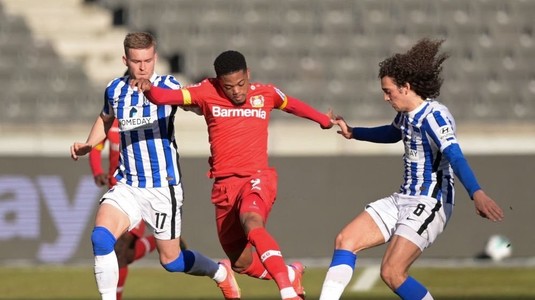 VIDEO | Rezumatele zilei din Bundesliga! Hertha - Leverkusen 3-0. Mainz a învins-o în deplasare pe Hoffenheim