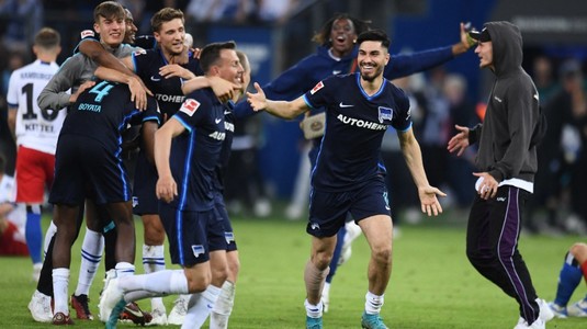 Hertha Berlin a rămas în Bundesliga. Echipa lui Felix Magath a întors scorul din tur şi a câştigat barajul cu Hamburg