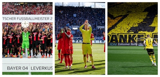 Final de sezon în Bundesliga, ediţia 2023-2024. Bayer, campioană fără eşec, Bayern, decepţie cruntă. Surprize uriaşe în ultima etapă | VIDEO