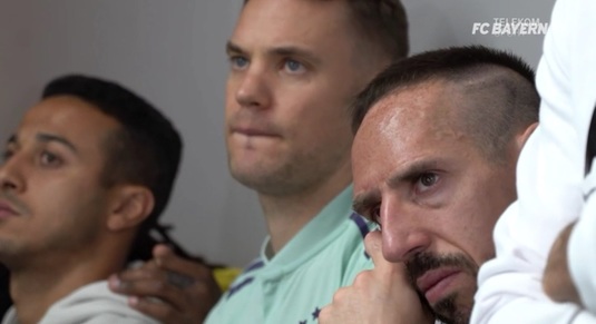 VIDEO IMPRESIONANT | Jucătorii lui Bayern, în lacrimi după ce unul dintre veteranii echipei şi-a anunţat plecarea 