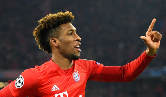 Concurenţă pentru Leroy Sane! Bayern Munchen îi prelungeşte contractul lui Kingsley Coman