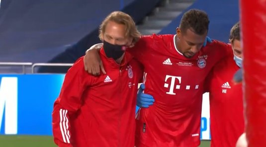 Scos pe braţe! Jerome Boateng, marele ghinionist al finalei. Fundaşul a fost înlocuit după 25 de minute