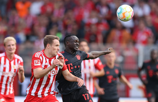 Bayern Munchen, doar remiză cu Union Berlin. Lider surpriză în Bundesliga, după cinci etape