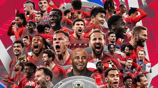 Bavarezii urcă pe tron! Bayern Munchen, campioană pentru a 34-a oară în istorie