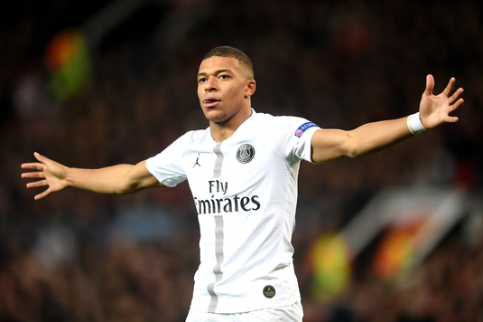 Talentatul domn Mbappe. În minutul 59, Caen o conducea pe PSG cu 1-0, moment în care campionul mondial a pus piciorul în prag! Cât s-a terminat