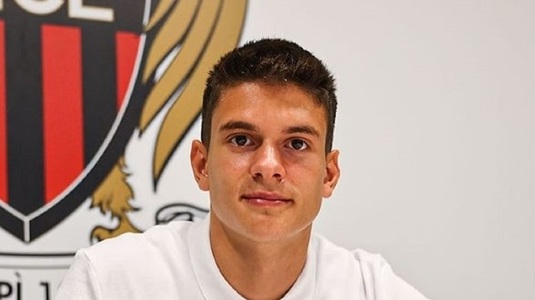 OFICIAL | Rareş Ilie, transferat la Nice! Imagini spectaculoase prezentate de francezi cu fotbalistul român: "Este vultur" | VIDEO