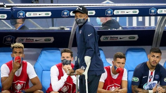 Verdict dur pentru PSG! Cât va absenta Mbappe după accidentarea din finala Cupei Franţei