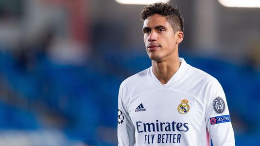 PSG, Chelsea şi Manchester United, luptă "la baionetă" pentru transferul lui Varane. Ce sumă cere Real Madrid