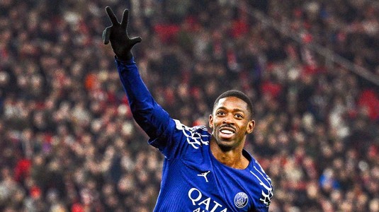 Ousmane Dembele a intrat în istoria lui PSG. Fostul jucător de la Barcelona a realizat pentru parizieni ce nu au reuşit Ibrahimovic şi Mbappe