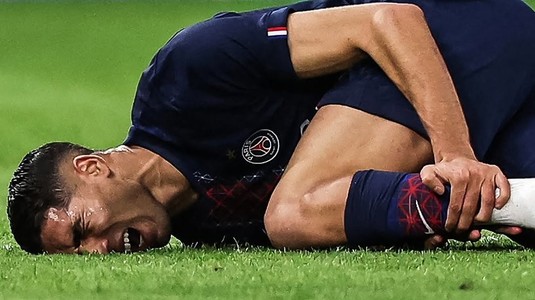 S-a aflat cât de gravă este accidentarea lui Achraf Hakimi. Cât va lipsi marocanul, după intervenţia horror a lui Luis Diaz