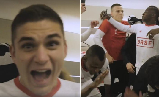 VIDEO | Show ca-n favelele din Africa. Cum a petrecut Răzvan Marin după ce i-a eliminat pe Stanciu şi Chipciu din Cupa Belgiei!