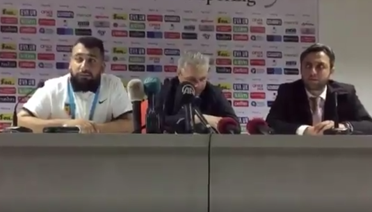 VIDEO | Cum arată Şumudică după pumnul încasat în faţă. ”Nu am venit în Turcia ca să fac box!”