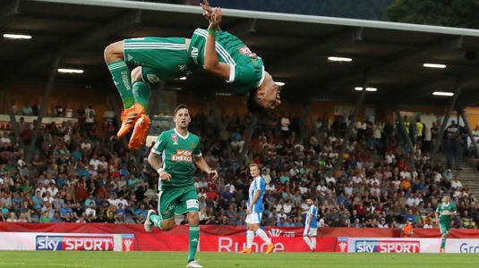 VIDEO | Zboară, puiule, zboară! Andrei Ivan a reuşit o dublă la debutul pentru Rapid Viena