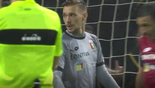 VIDEO REZUMAT | Paradă senzaţională a lui Ionuţ Radu cu Napoli. A scos o minge pe care scria gol, colegii au sărit să-l felicite