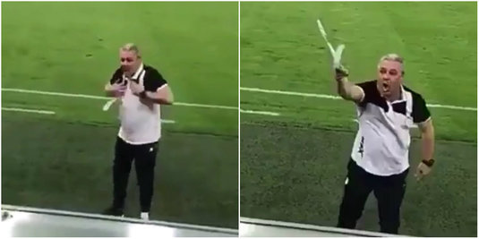 VIDEO INCREDIBIL | Şumudică, dezlănţuit! Reacţie uluitoare la adresa unui fan care îi "dădea sfaturi": "Vrei coach, mă!?"
