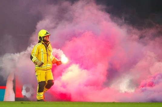 VIDEO | Ce se întâmplă cu super golul marcat de Răzvan Marin după ce Standard - Anderlecht a fost suspendat din cauza incidentelor
