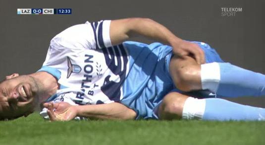 VIDEO | Noi probleme pentru Ştefan Radu. A rezistat doar 15 minute în Lazio - Chievo