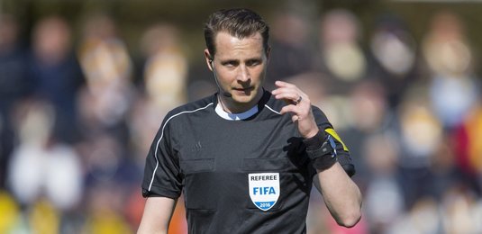 Un poliţist va arbitra duelul dintre România U21 - Anglia U 21. A fost la centru şi la dezastrul dintre Dudelange şi CFR