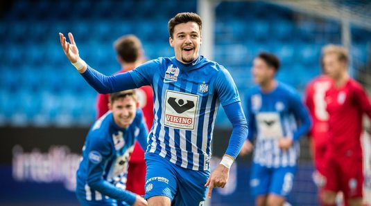 Adrian Petre îşi continuă seria! Esbjerg a câştigat clar în Cupa Danemarcei, iar românul a marcat două goluri
