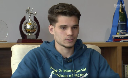 Ianis, primul interviu după transferul la Rangers. Vineri, de la 19:00, Telekom Sport îţi oferă un super interviu realizat de Tudor Silviu Samuilă cu Hagi jr