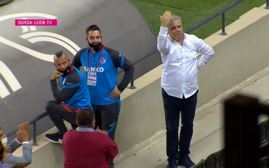 VIDEO | Marius Şumudică a făcut show în tribune după ce a fost eliminat de arbitru! A dansat la finalul partidei, după ce Gaziantep FK a făcut egal Trabzonspor
