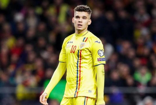 Fanii lui Rangers rămân lângă Ianis Hagi! Ce veste a primit românul înainte de România - Austria