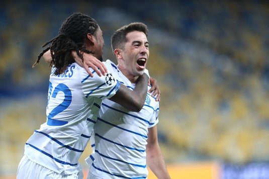 Pas greşit pentru Dinamo Kiev, în campionatul Ucrainei. Formaţia lui Mircea Lucescu a încasat gol în minutul 89