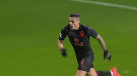 VIDEO Din nou, Stanciu!! Românul a marcat pentru Slavia Praga în derby-ul cu Plzen. Prima reacţie: ”Ne-am dorit să îl încheiem anul cu o victorie”