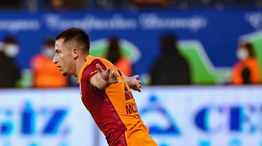 GOOOOLLLLLLL! Moruţan, decisiv pentru Galatasaray! A marcat golul victoriei în minutul 90+11, cu Rizespor