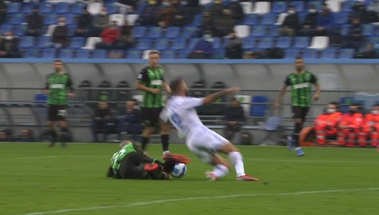 Chiricheş, erou negativ în Sassuolo - Empoli! A făcut un penalty, echipa sa a pierdut pe final | VIDEO
